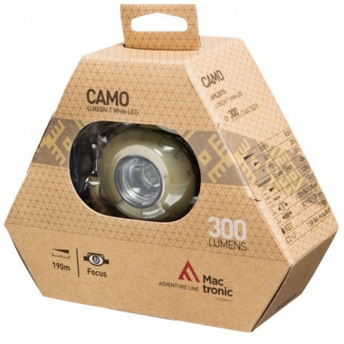 Налобный фонарь CAMO, 300 лм-foto2