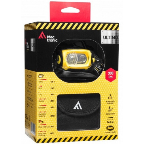 Налобный фонарь ULTIMO, 300 лм-foto2