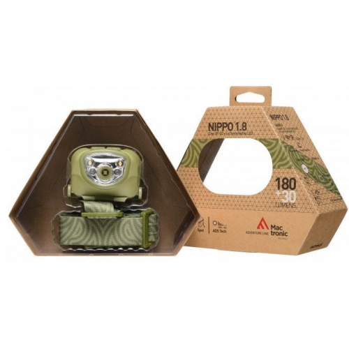 Налобный фонарь NIPPO 1,8, 180 лм + 30 лм-foto2