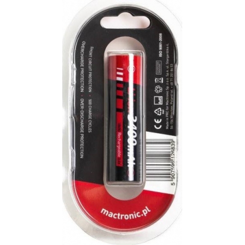 Аккумулятор 18650 с USB, 3400 мАч, 3,7 В-foto3