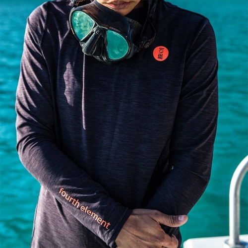 Рашгард Fourth Element Hydro-T Charcoal, жен-foto2