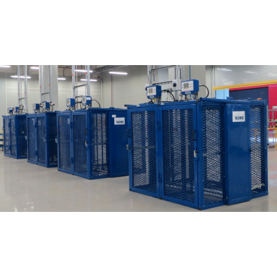 KUNZ TTS Стенд для проверки шин давлением для авиационных колес