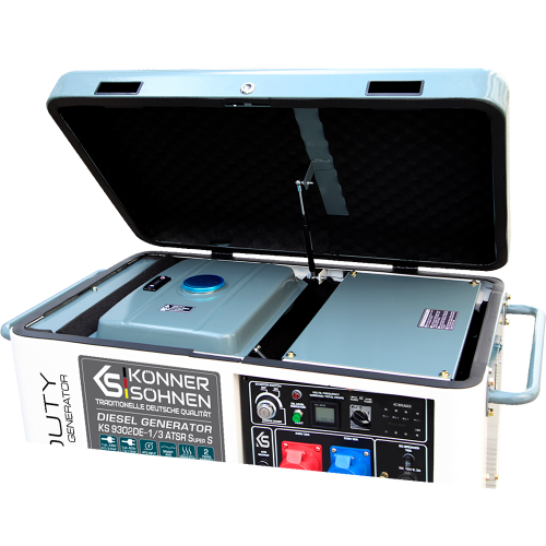 Генератор дизельный Konner&Sohnen KS 9302DE-1/3 ATSR SUPER S-foto2