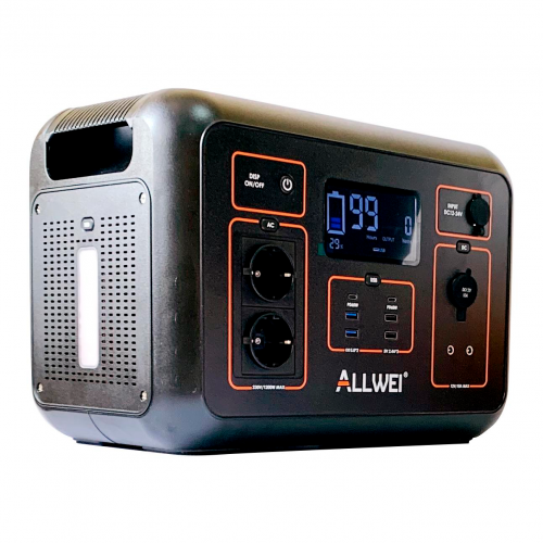 Портативная зарядная станция Allwei SGR-PPS1200-2 1200 Вт-foto2