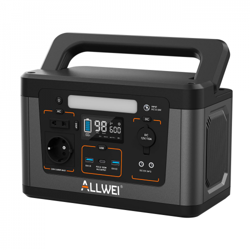 Портативная зарядная станция Allwei SGR-PPS500-3 600 Вт-foto3