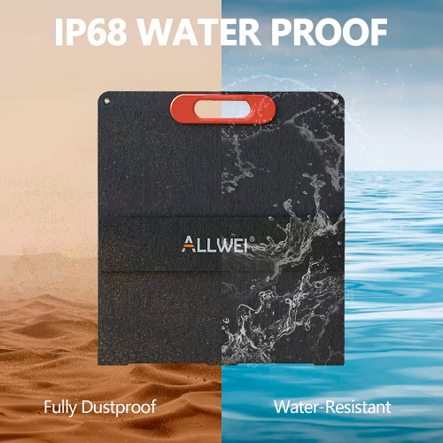 Портативная солнечная панель Allwei SGR-SP200-2 200 Вт-foto5