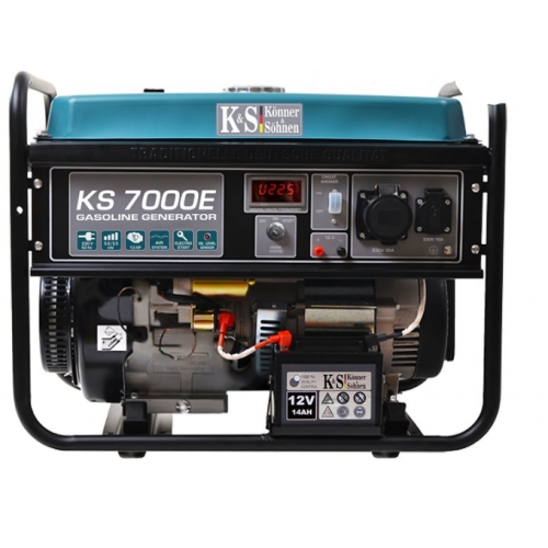 Двохпаливний генератор газ-бензин Konner&Sohnen 7000 Е