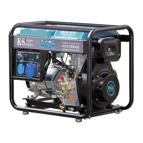 Генератор дизельный Konner&Sohnen 6100HDE-foto2