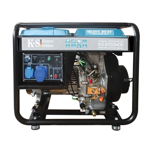 Генератор дизельный Konner&Sohnen 8100HDE