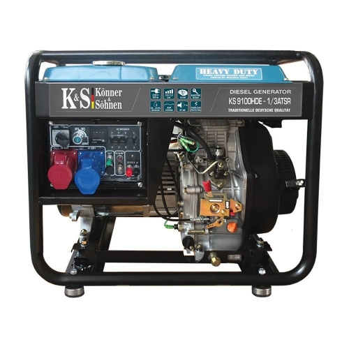 Генератор дизельный Konner&Sohnen 9100HDE-1/3 ATSR