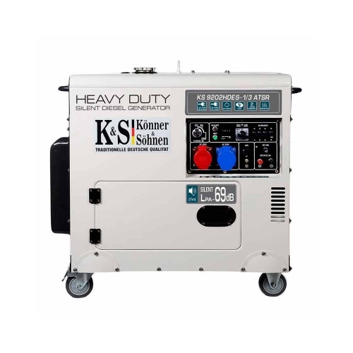 Генератор дизельный Konner&Sohnen KS 9202HDES-1/3 atsR
