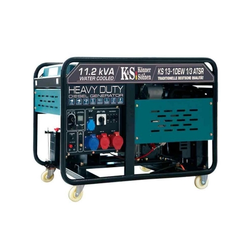 Генератор дизельный Konner&Sohnen KS 13-1DEW 1/3 atsR-foto3