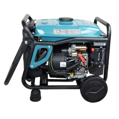 Двухтопливный генератор газ-бензин Konner&Sohnen KS 4100iEG-foto3