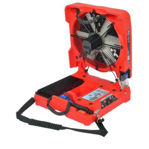 Электровентилятор на аккумуляторе BATFAN 2 - 45мин-foto3