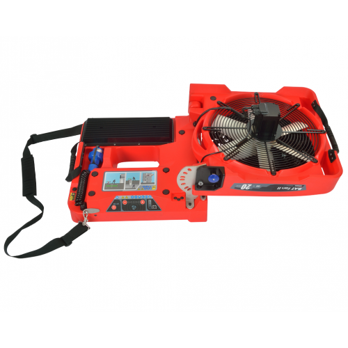 Электровентилятор на аккумуляторе BATFAN 2 - 45мин-foto4