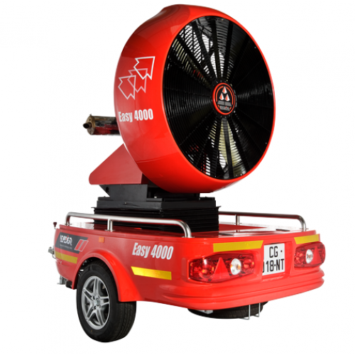 Вентилятор большого потока EASY 4000 на прицепе - 410 000 м³/ч