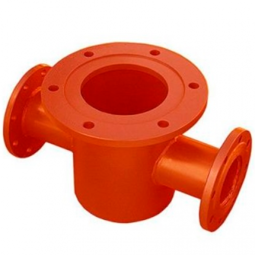 Подставка под пожарный гидрант (стальная, проходная, D100) Подставка под пожарный гидрант (стальная, проходная, D100)