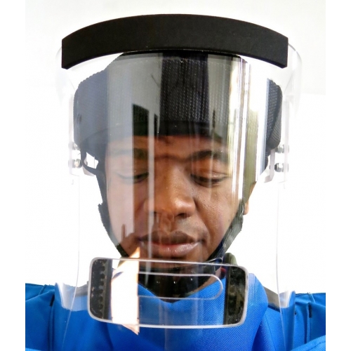 Защитный экран с оголовьем для гуманитарного разминирования HOLDFAST SYSTEMS-foto2