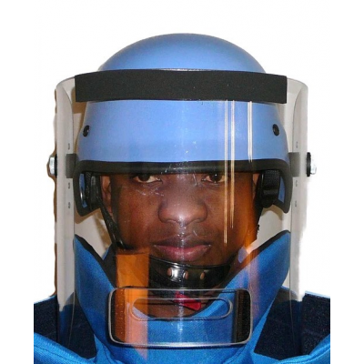 Шлем для гуманитарного разминирования с защитным экраном HOLDFAST SYSTEMS