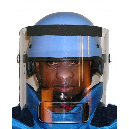 Шлем для гуманитарного разминирования с защитным экраном HOLDFAST SYSTEMS