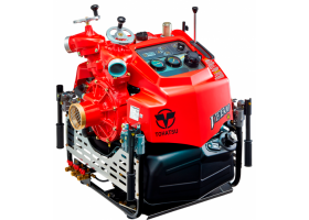 Профессиональная пожарная мотопомпа Tohatsu VE1500