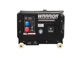 Генератор дизельный Warrior LDG6500SVWRC-EU 5,5 кВт-foto2